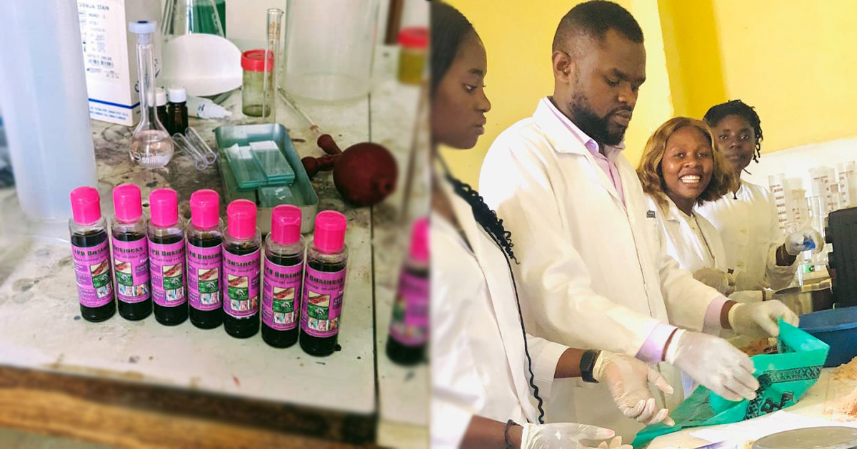 Istm-Bukavu manipulation des produits de laboratoire