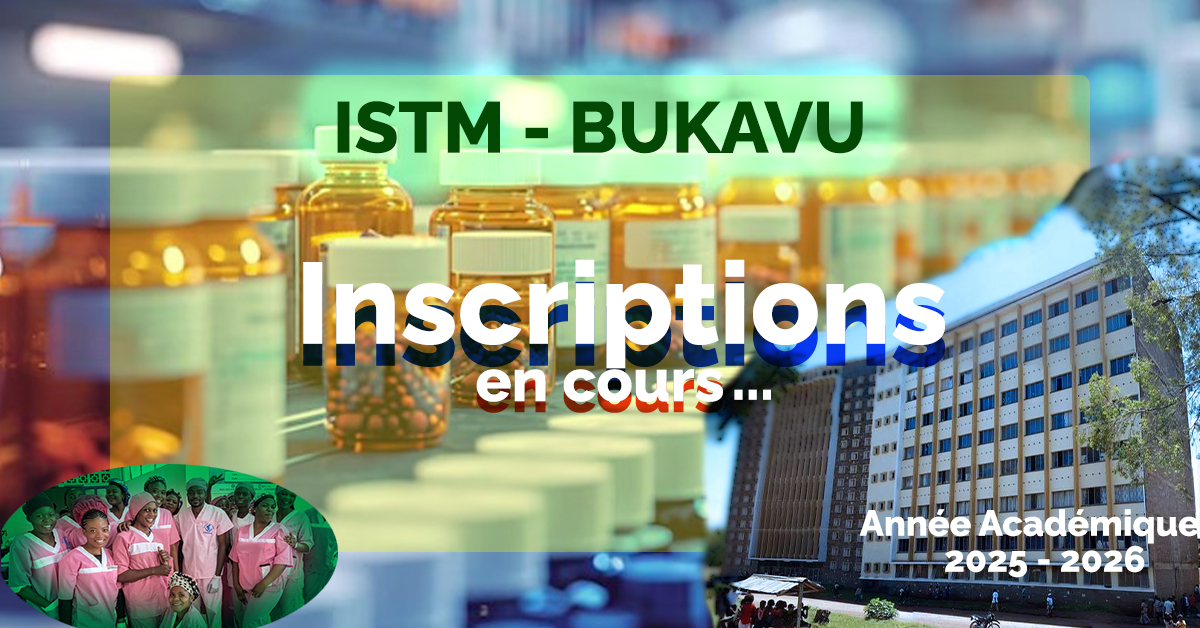 Inscriptions en cours à l’ISTM-Bukavu pour l'année académique 2025-2026